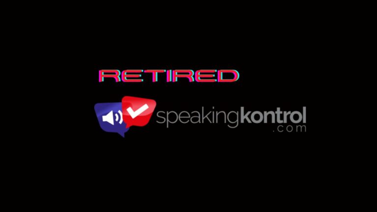 SpeakingKontrol.com Emekli Oldu!
