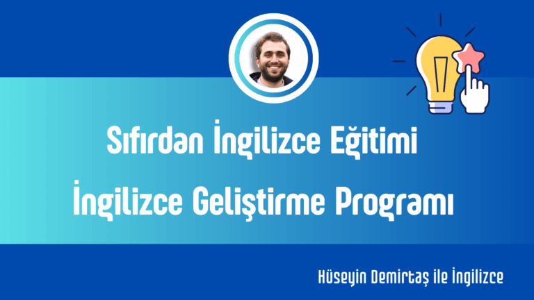 Sıfırdan İngilizce & İngilizce Geliştirme Programı Yaz Dönemi