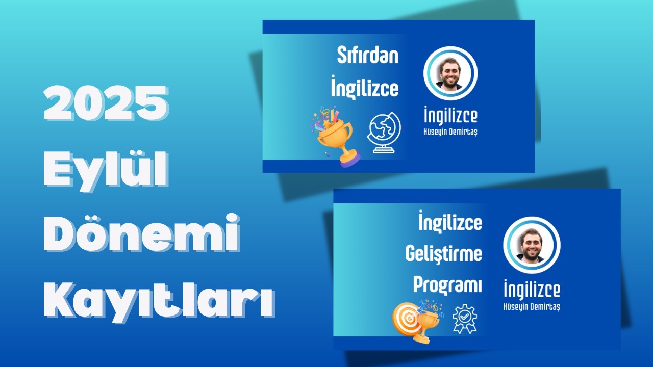 Sıfırdan İngilizce & İngilizce Geliştirme
